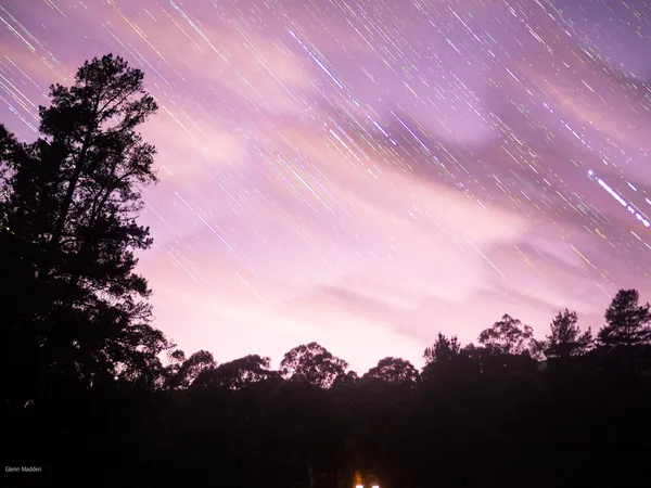 Star Streaks in the High Country