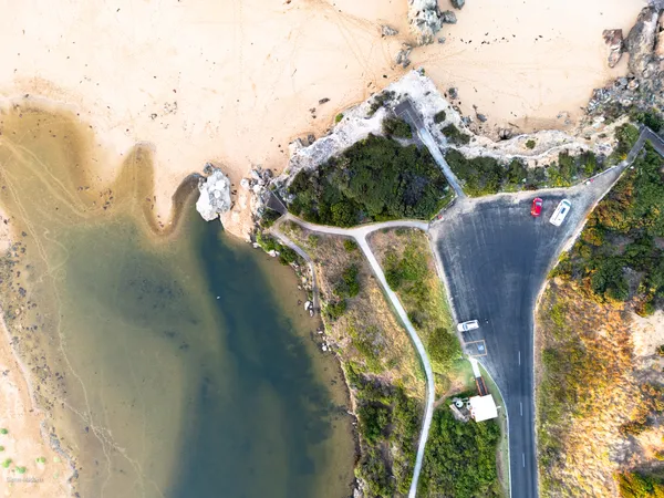 Warrnambool River Mouth Aerial